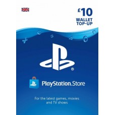 PlayStation Network Gift Card 10 GPB PSN england